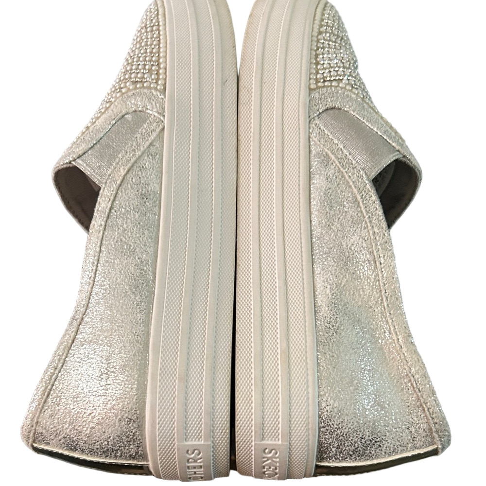 Skechers shiny Dancer bejeweled Slip-On with memory foam size 7 - Picture 4 of 4